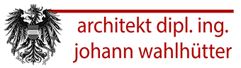 Architekt Dipl. Ing. Johann Wahlhütter - Logo
